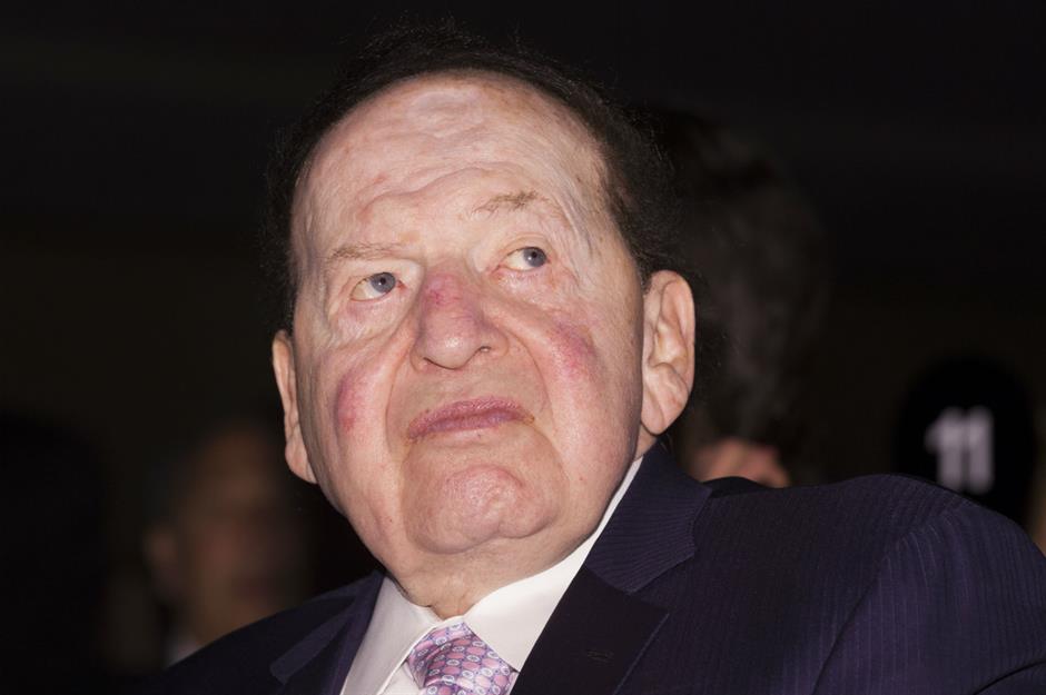 Sheldon Adelson: now worth $38.5 billion (£30.2bn)